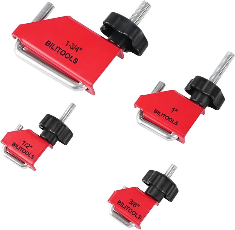 BILITOOLS 4 Piece Hose Pinch Off Pliers Clamp Pliers for Flexible Fuel Line Coolant Radiator Brake Hoses Clamp Tool etc, Without Damaging the Line - Image 1